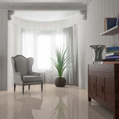 Elounda Luonto - Lustre Stone 8mm High Gloss Laminate Flooring (91937) -Oak Door Store 1716468484 01047400