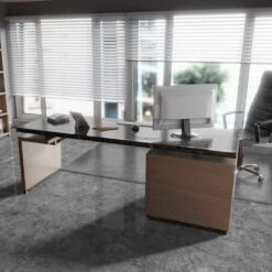 Elounda Cinzento - Lustre Stone 8mm High Gloss Laminate Flooring (91938) -Oak Door Store 1716468486 11843700