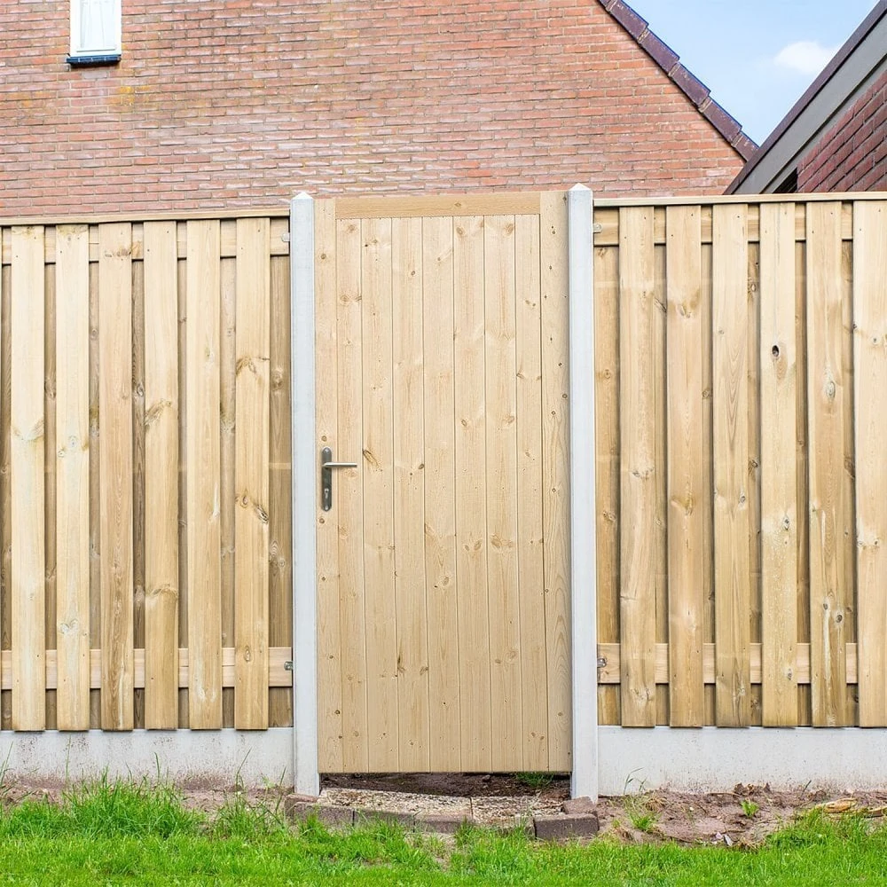 External Solid Pine Unfinished Framed, Ledged And Braced Gate (LOLFLB) 1 External Solid Pine Unfinished Framed, Ledged And Braced Gate (LOLFLB)