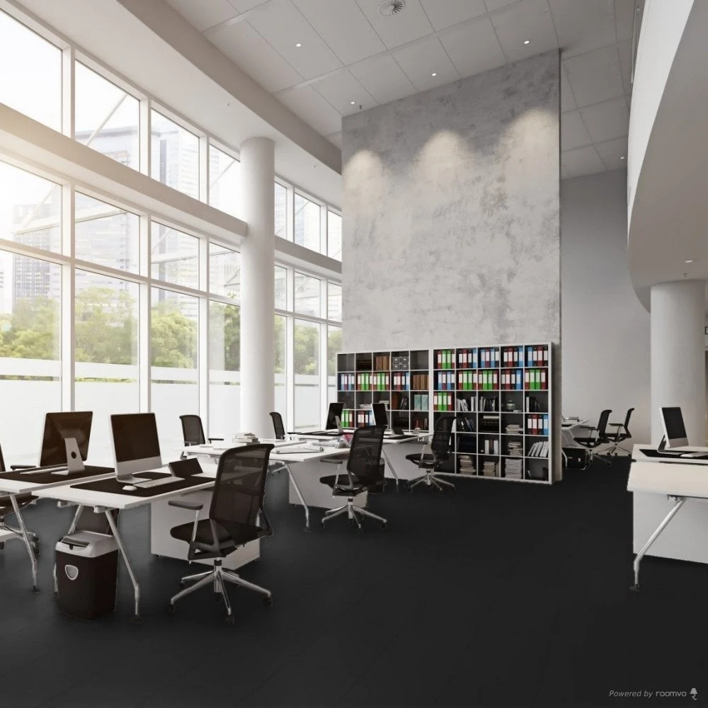 Black - Lustre SPC 6mm High Gloss Rigid Core Vinyl Flooring (108418) 6 Black - Lustre SPC 6mm High Gloss Rigid Core Vinyl Flooring (108418) - Image 6