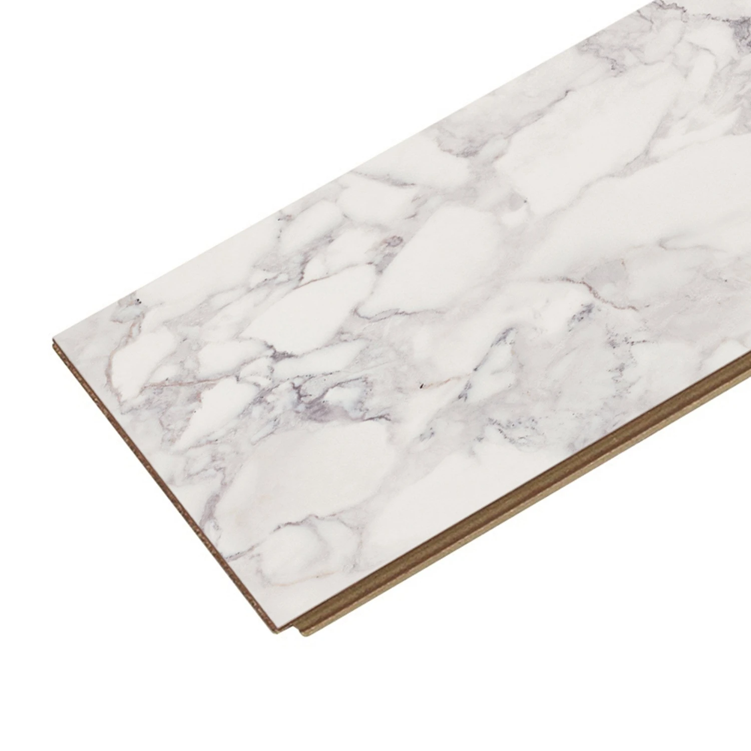 White Marble - Aqua Pro 8.5mm High Gloss Laminate Flooring (122130) 6 White Marble - Aqua Pro 8.5mm High Gloss Laminate Flooring (122130) - Image 6