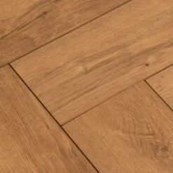 Warm Harvest Oak - Comfort Luxe 12mm Laminate Herringbone Flooring (122147) -Oak Door Store 1717231549 22044400