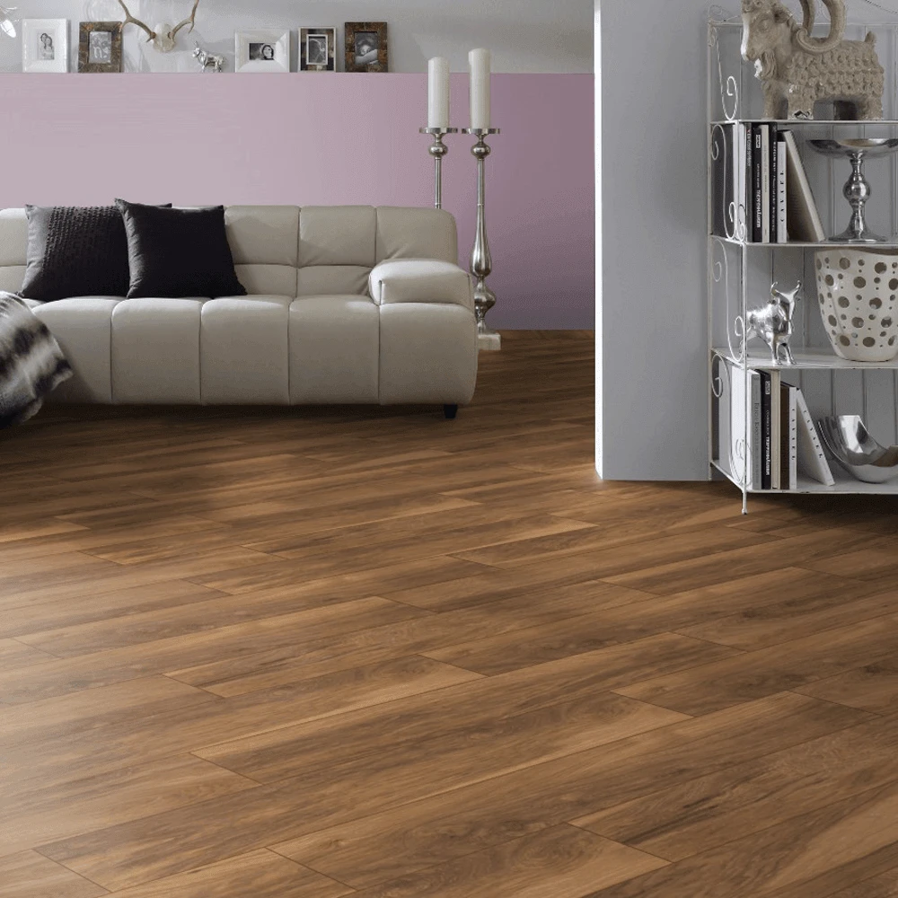 Appalachian Hickory - Atlantic 10mm Handscraped Moisture Resistant Laminate Flooring (122434) 6 Appalachian Hickory - Atlantic 10mm Handscraped Moisture Resistant Laminate Flooring (122434) - Image 6