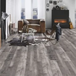 Blackwater Oak - Atlantic 10mm Handscraped Moisture Resistant Laminate Flooring (122435)