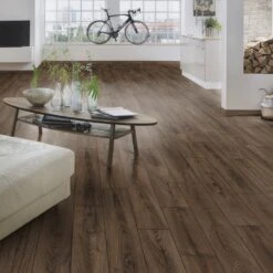Espresso Carpenter Oak - Atlantic 10mm Handscraped Moisture Resistant Laminate Flooring (122474) -Oak Door Store 1718280139 30121000