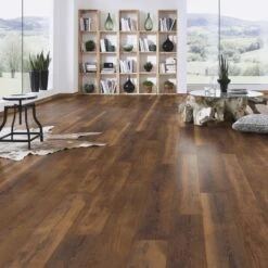 Laguna Oak - Atlantic 10mm Handscraped Moisture Resistant Laminate Flooring (122469)