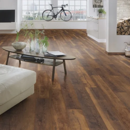 Laguna Oak - Atlantic 10mm Handscraped Moisture Resistant Laminate Flooring (122469) -Oak Door Store 1718280635 54201000