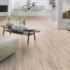Mushroom Carpenter Oak - Atlantic 10mm Handscraped Moisture Resistant Laminate Flooring (122470) -Oak Door Store 1718280721 23562900