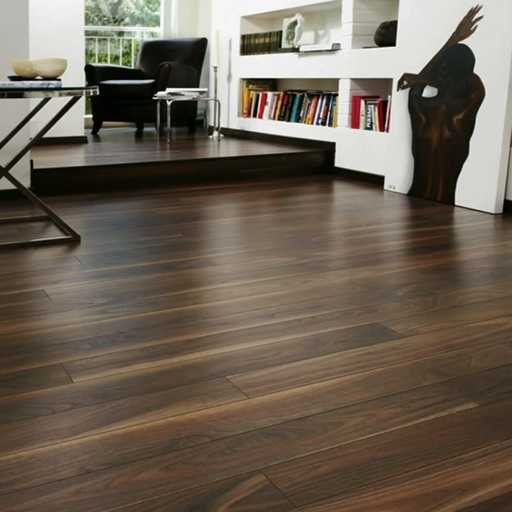 Dark Walnut - Eurohome Vario+ 12mm Laminate Flooring (122444) 1 Dark Walnut - Eurohome Vario+ 12mm Laminate Flooring (122444)
