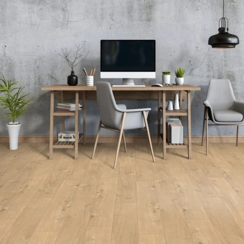 Sherwood Oak - Eurohome Vario+ 12mm Laminate Flooring (122446)