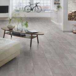Pearl Grey - Atlantic 8mm Moisture Resistant Laminate Flooring (122466) -Oak Door Store 1718626905 74240000