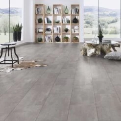 Pearl Grey - Atlantic 8mm Moisture Resistant Laminate Flooring (122466) -Oak Door Store 1718626913 43830400
