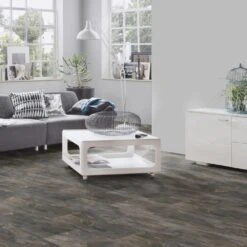 Pewter Slate - Atlantic 8mm Moisture Resistant Laminate Flooring (122432) -Oak Door Store 1718627023 26854600