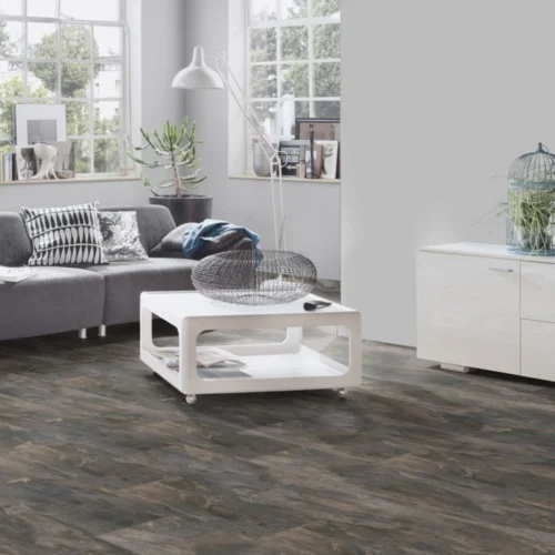 Pewter Slate - Atlantic 8mm Moisture Resistant Laminate Flooring (122432) -Oak Door Store 1718627023 26854600