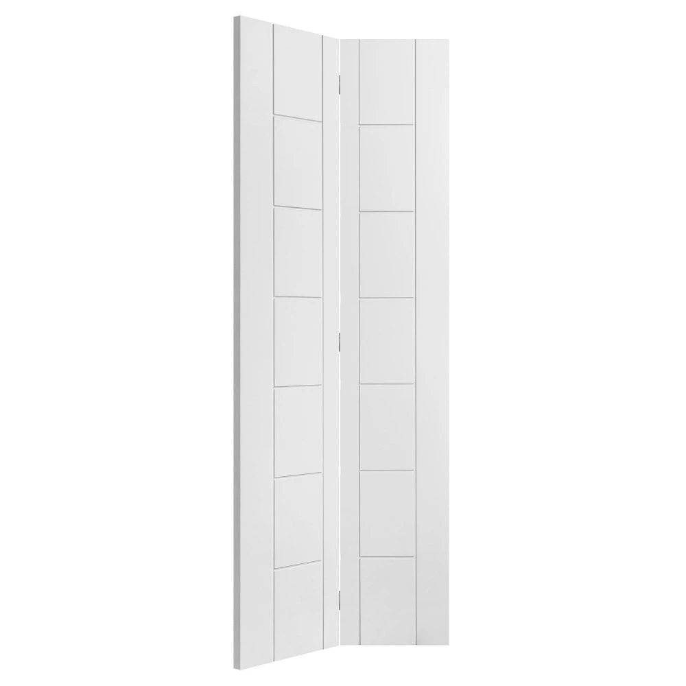 White Internal Primed Pedrena Bi-Fold Door (110296) 2 White Internal Primed Pedrena Bi-Fold Door (110296) - Image 2
