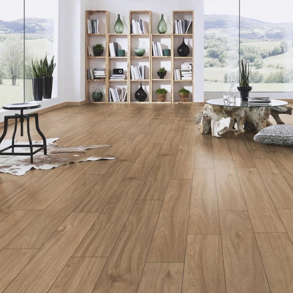 Credenza Oak - Supernatural Classic 8mm Embossed Laminate Flooring (122561) 1 Credenza Oak - Supernatural Classic 8mm Embossed Laminate Flooring (122561)