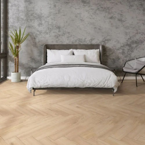 Tolouse Oak - Herringbone 8mm Laminate Flooring (122369)