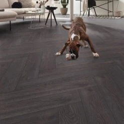 Elba Oak Black - Herringbone 8mm Laminate Flooring (122371) 7 Elba Oak Black - Herringbone 8mm Laminate Flooring (122371) -Oak Door Store 1719397109 79704600