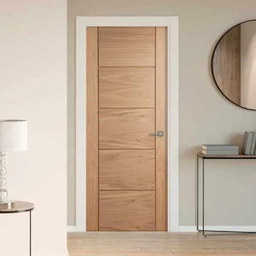 Oak Internal Unfinished Parma Made-to-Measure FD30 Fire Door (122632)