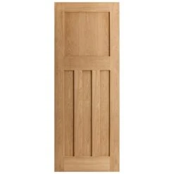Oak Internal Unfinished 1930's DX Made-to-Measure FD30 Fire Door (122636) -Oak Door Store 1719486358 73382500