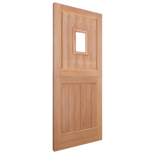 Hardwood External Unfinished 1 Light Clear Glass Stable Door (EXTHWSTBCG) 7 Hardwood External Unfinished 1 Light Clear Glass Stable Door (EXTHWSTBCG) -Oak Door Store 1719487400 48082500