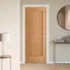 Oak Internal Fully Finished Pattern 10 Made-to-Measure FD30 Fire Door (122650)