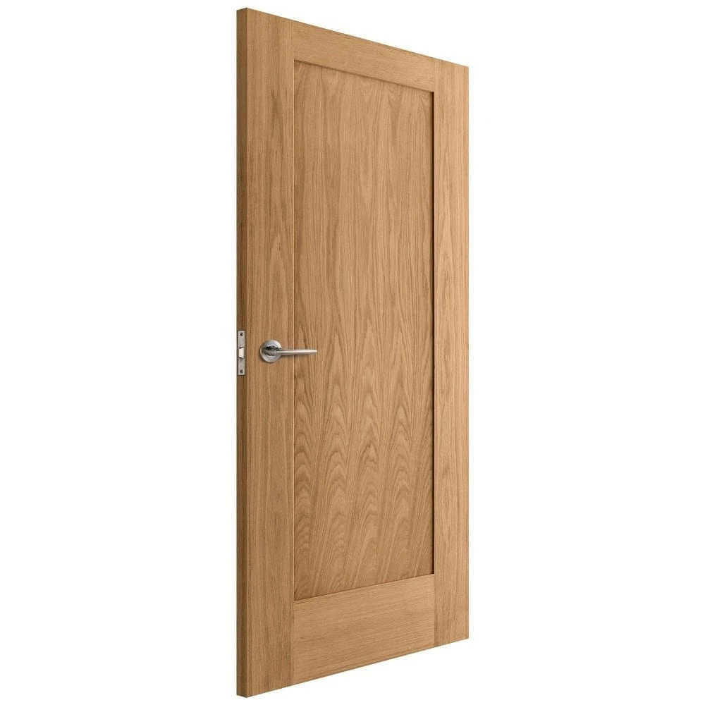 Oak Internal Fully Finished Pattern 10 Made-to-Measure FD30 Fire Door (122650) 2 Oak Internal Fully Finished Pattern 10 Made-to-Measure FD30 Fire Door (122650) - Image 2