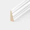White - 2.4m Painted Decorative Barrel Moulding (122311)