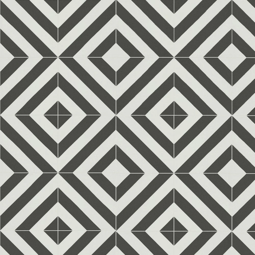 Black And White - Retro Water-resistant 8mm Laminate Flooring (122534) 2 Black And White - Retro Water-resistant 8mm Laminate Flooring (122534) - Image 2