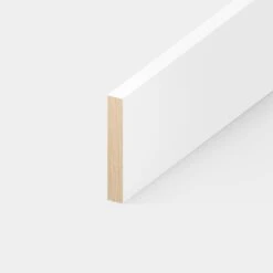 White - 2.4m Painted Base Board (122302)