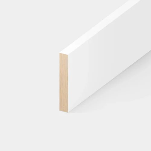 White - 2.4m Painted Base Board (122302)