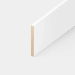 White - 2.4m Painted Base Board (122302) -Oak Door Store 1720515976 78300600