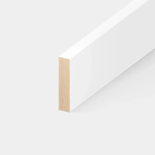 White - 2.4m Painted Base Board (122302) -Oak Door Store 1720515983 52574700