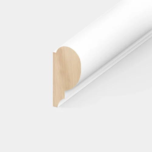 White - 2.4m Painted Picture Rail Moulding (122320)