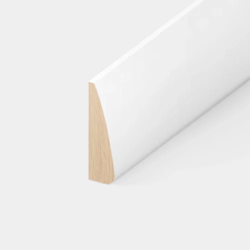 White - 2.4m Painted Rounded Architrave (122322)