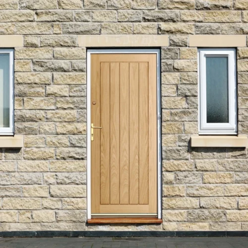 Oak External Unfinished Farley Door (EXTOAKFAR)
