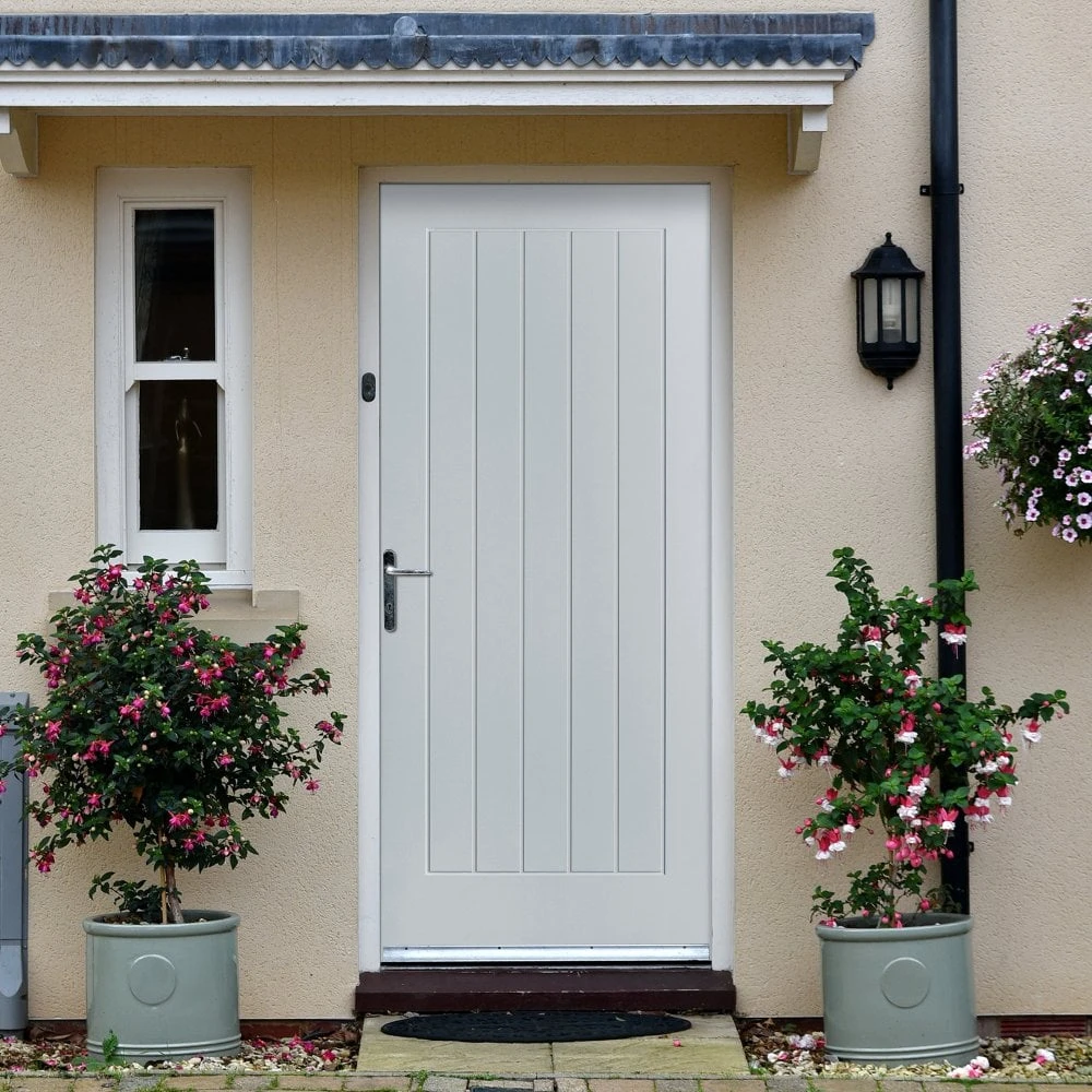 External White Painted Composite Farley Door (121034) 1 External White Painted Composite Farley Door (121034)