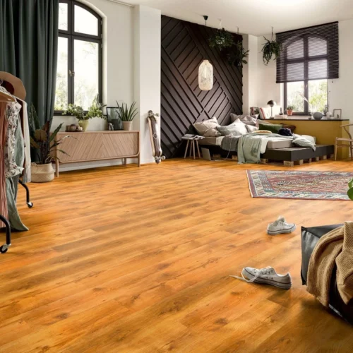 Stutter Oak - Basic 6mm Laminate Flooring (122364)