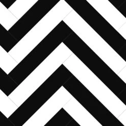 Black & White - Lustre Herrringbone 6mm Luxury Vinyl Flooring (123053) -Oak Door Store 1721811569 31984900