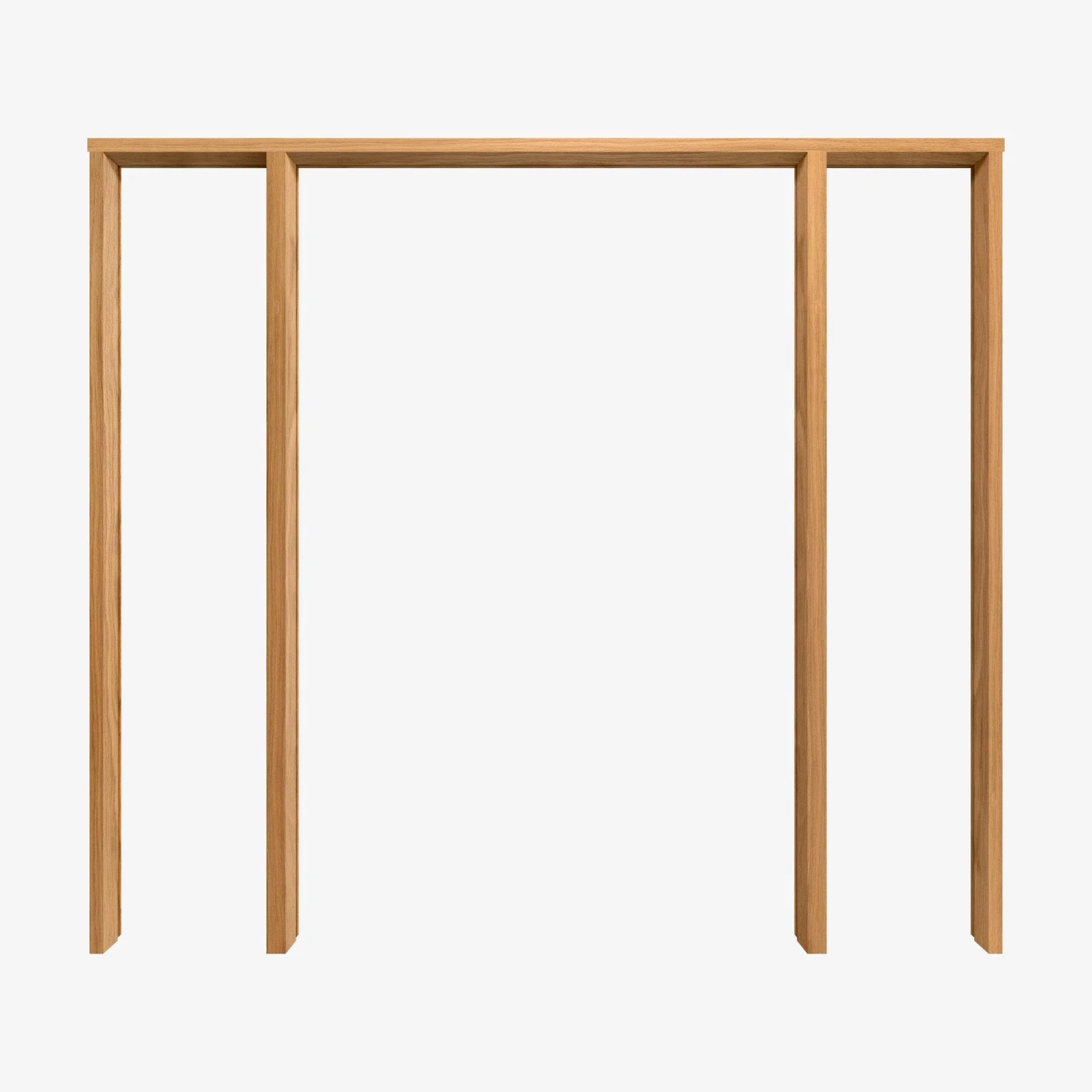 Oak Fully Finished Internal Farley 1P 1L Obscure Lined Clear Glass Sidelight Room Divider Set (123126) 2 Oak Fully Finished Internal Farley 1P 1L Obscure Lined Clear Glass Sidelight Room Divider Set (123126) - Image 2