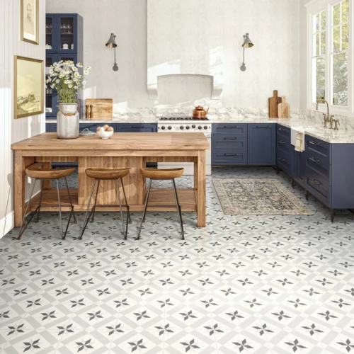 Art Tile - Retro Water-resistant 8mm Laminate Flooring (122533)