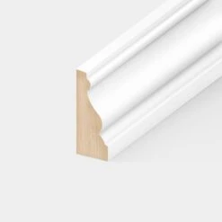 White - 2.4m Painted Decorative Panel Moulding (122315)
