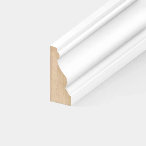 White - 2.4m Painted Decorative Panel Moulding (122315)
