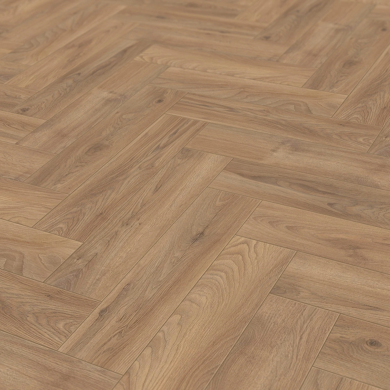 Historic Oak - Herringbone 8mm Laminate Flooring (122459) 2 Historic Oak - Herringbone 8mm Laminate Flooring (122459) - Image 2