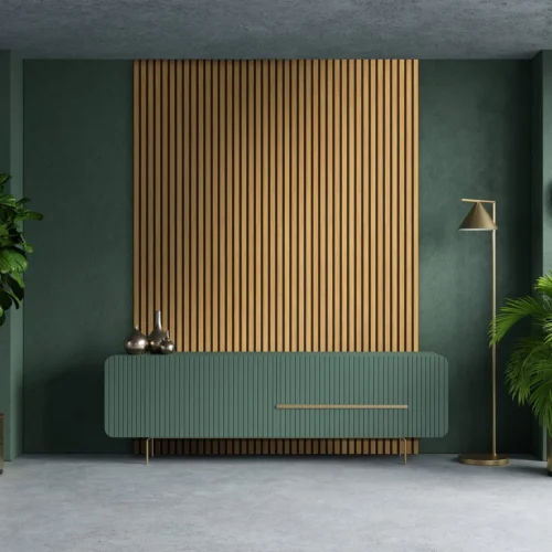 Liberty Golden Oak - Elevation Acoustic Wall Panelling (121616)