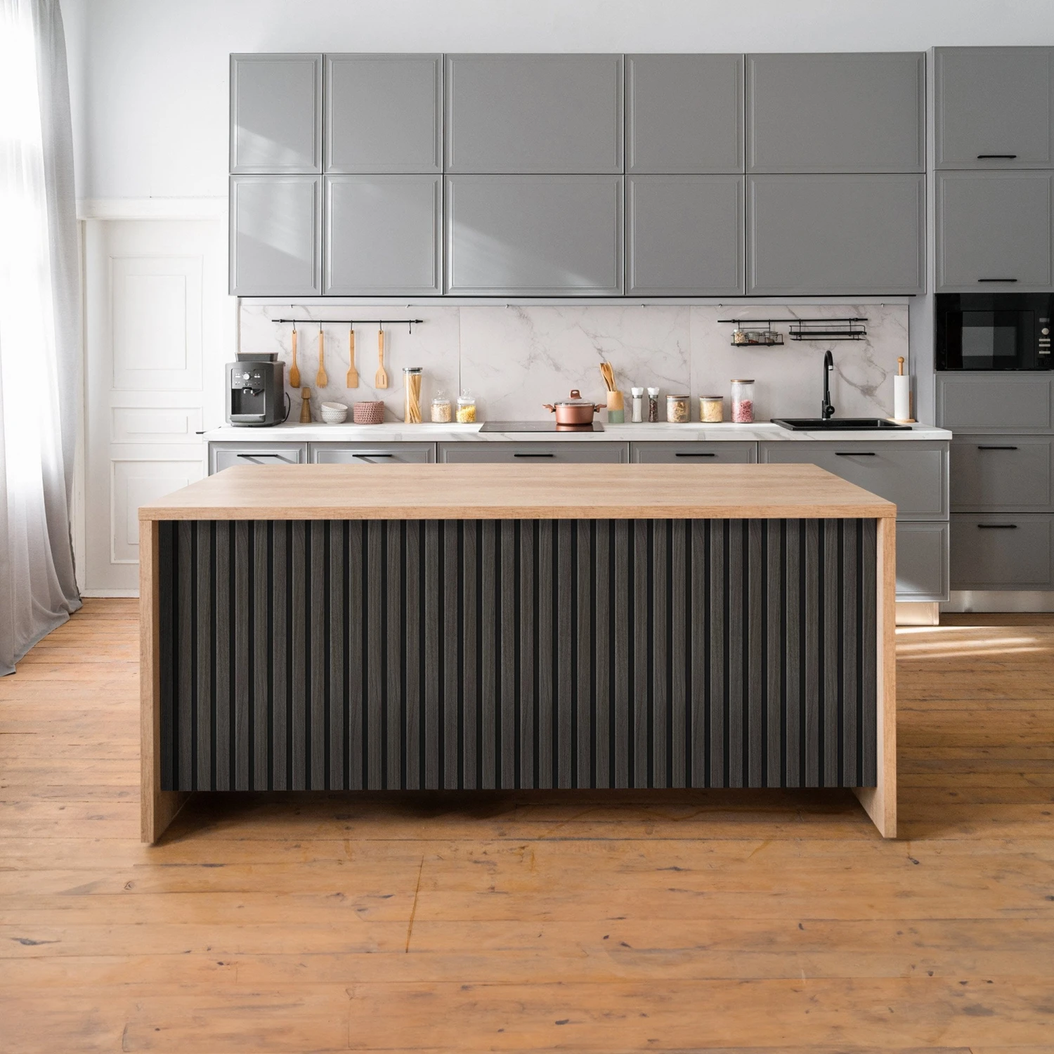 Liberty Dark Grey - Elevation Acoustic 20mm Fully Finished Wall Panelling (120985) 5 Liberty Dark Grey - Elevation Acoustic 20mm Fully Finished Wall Panelling (120985) - Image 5