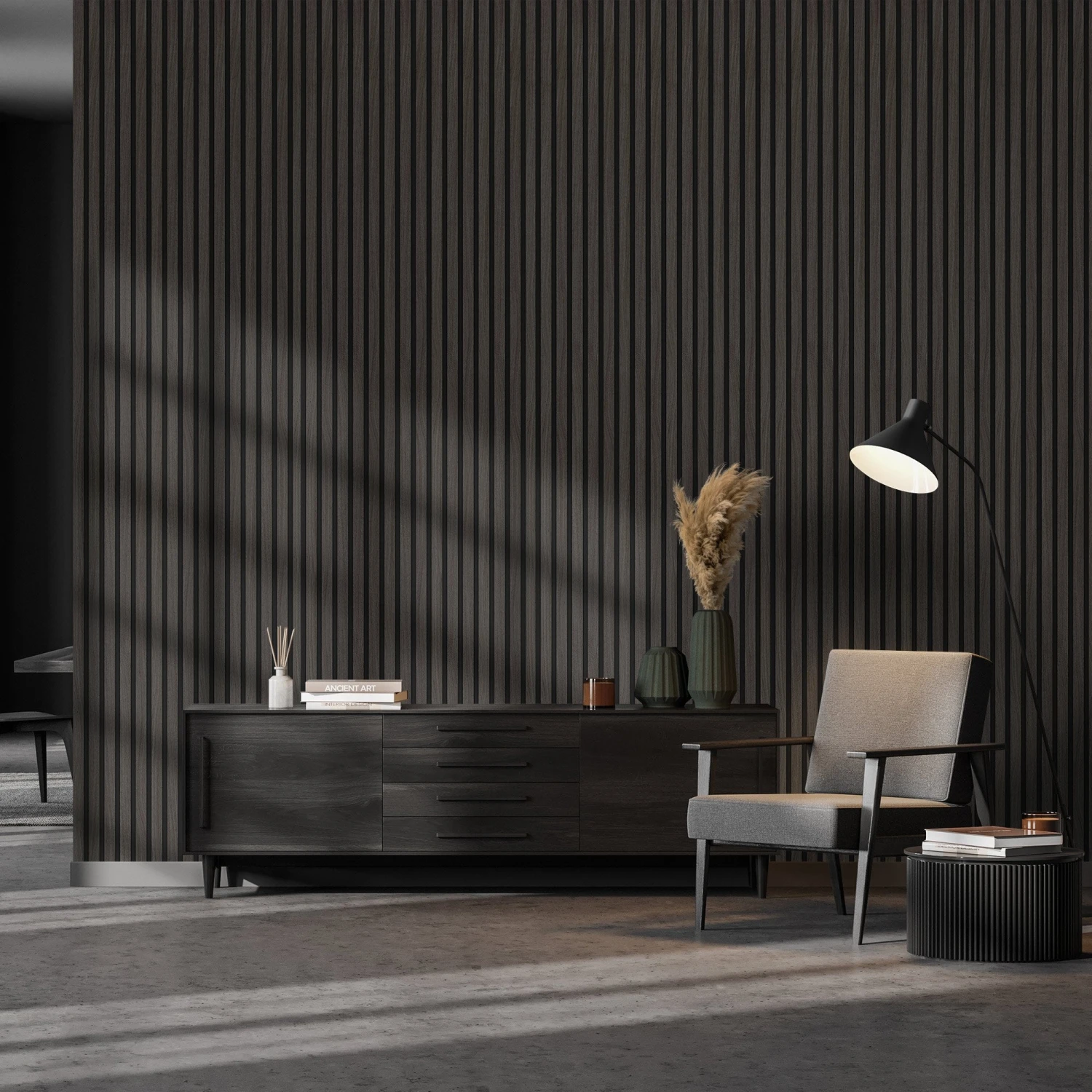 Liberty Dark Grey - Elevation Acoustic 20mm Fully Finished Wall Panelling (120985) 8 Liberty Dark Grey - Elevation Acoustic 20mm Fully Finished Wall Panelling (120985) - Image 8