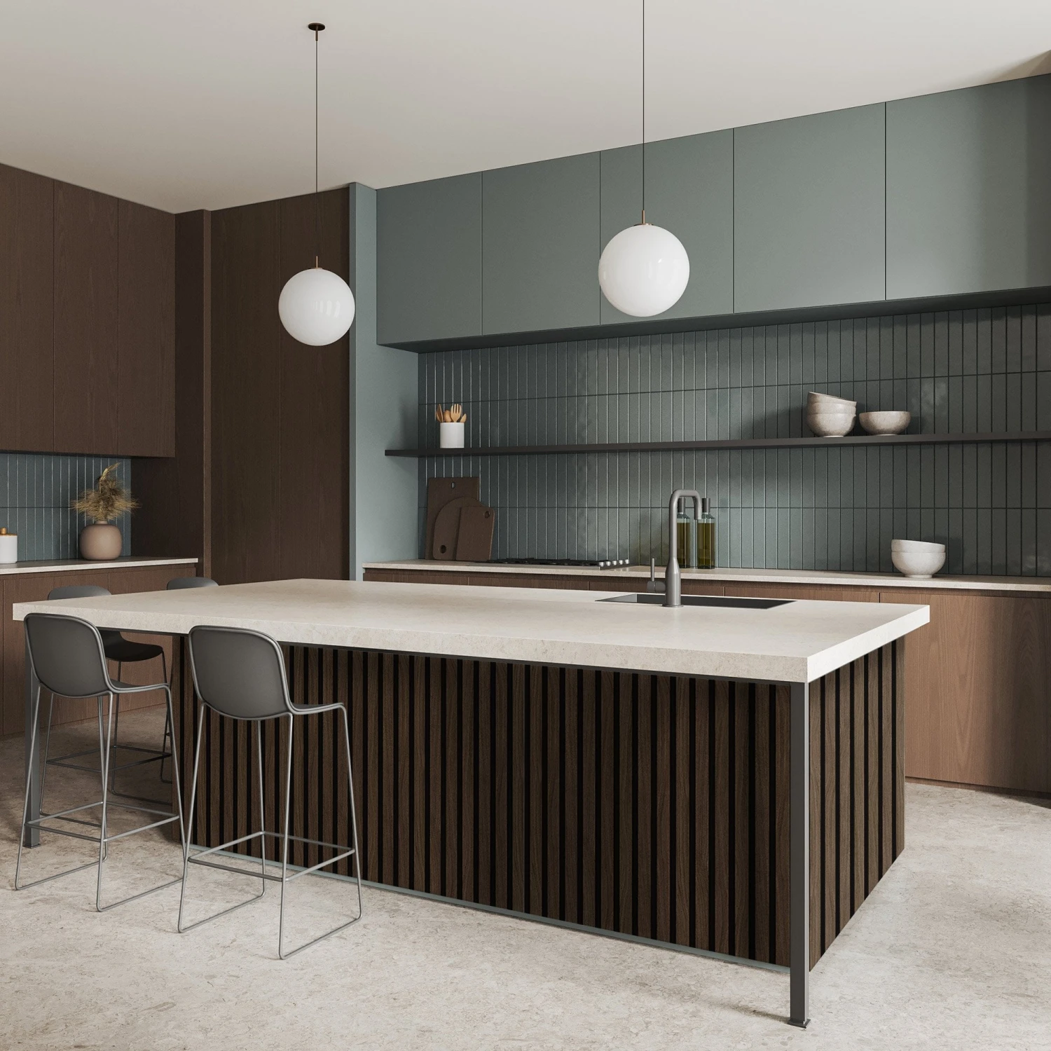 Liberty Walnut - Elevation Acoustic Wall Panelling (120984) 5 Liberty Walnut - Elevation Acoustic Wall Panelling (120984) - Image 5