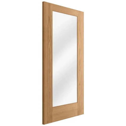 Oak Internal Fully Finished Pattern 10 1 Light Clear Glass FD30 Fire Door (121948) 7 Oak Internal Fully Finished Pattern 10 1 Light Clear Glass FD30 Fire Door (121948) -Oak Door Store 1727356316 47736700