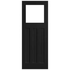 Black Internal Fully Finished Oak DX Clear Glass Door (121609) 5 Black Internal Fully Finished Oak DX Clear Glass Door (121609) -Oak Door Store 1727709620 10188100